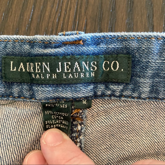 Lauren Ralph Lauren Jeans Boot Cut Women’s Sz 12 - Picture 7 of 8